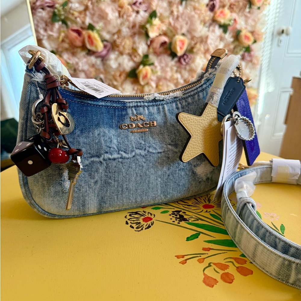 Coach Teri in loved denim with charms
